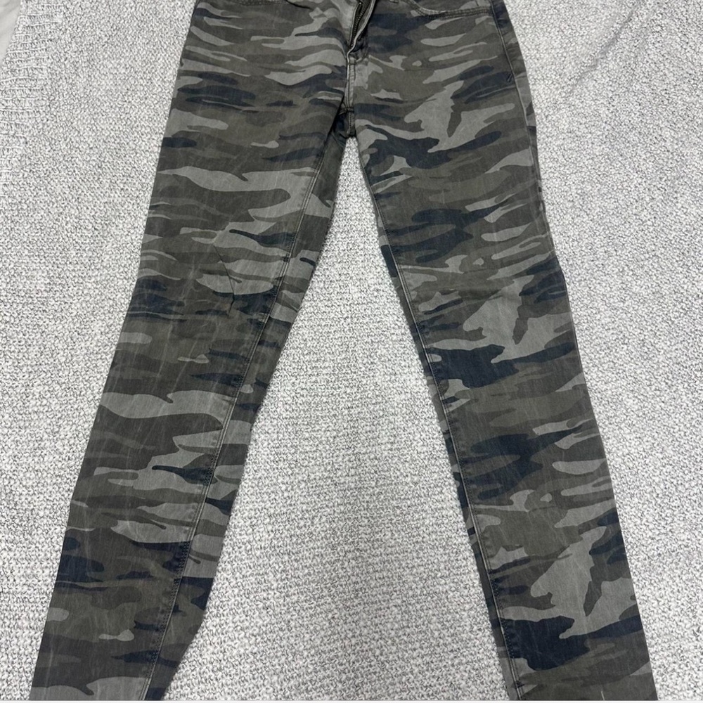Express Camouflage Skinny Jeans
